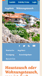 Mobile Screenshot of intervac-haustausch.de
